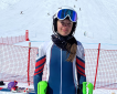 Holly Earns Ski Club Award