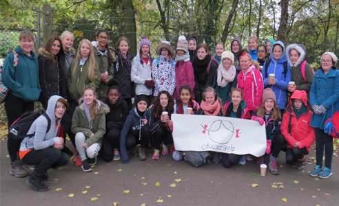 Year 9 Walk 12 Miles for Charity