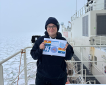 BGS Flag Lands in Antarctica BGS Flag Lands in Antarctica
