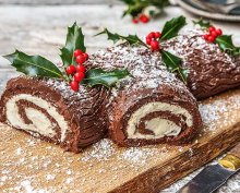 Christmas Yule Log Christmas Yule Log