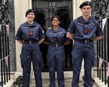 Cadets Mark VE Day 80 Cadets Mark VE Day 80