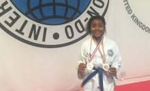 Ella claims Taekwondo Gold Ella claims Taekwondo Gold