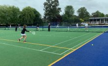 Serving Aces against Queenswood Serving Aces against Queenswood