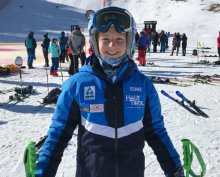 Holly Impresses on the slopes Holly Impresses on the slopes