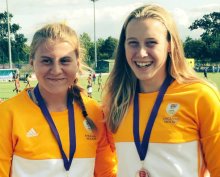 Florence and Maddie star for England Florence and Maddie star for England