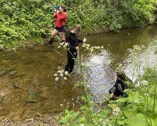 Fieldwork in the River Kym Fieldwork in the River Kym