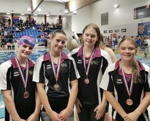 Swimmers Claim Bronze Swimmers Claim Bronze