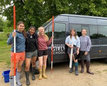 Fieldwork in the River Kym Fieldwork in the River Kym