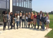 IB Students Visit New Cople Site