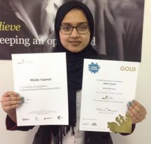 BGS Student in Ground-breaking Research Effort BGS Student in Ground-breaking Research Effort