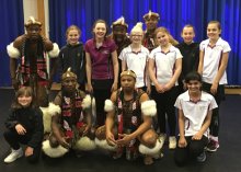 Girls Experience African Culture