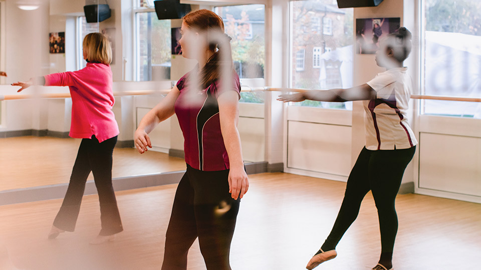 Bedford Girls dance practice
